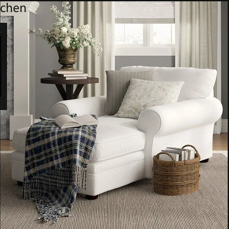 HYS sofa balcony home leisure single recliner bedroom bedside sofa new