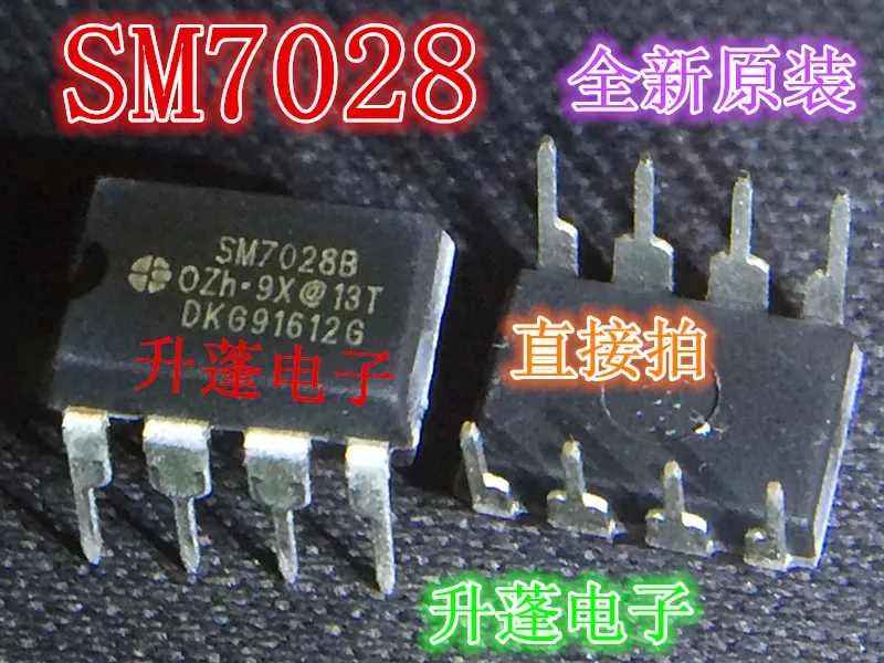 Sm7028 sm7028bdip8, 10 peças