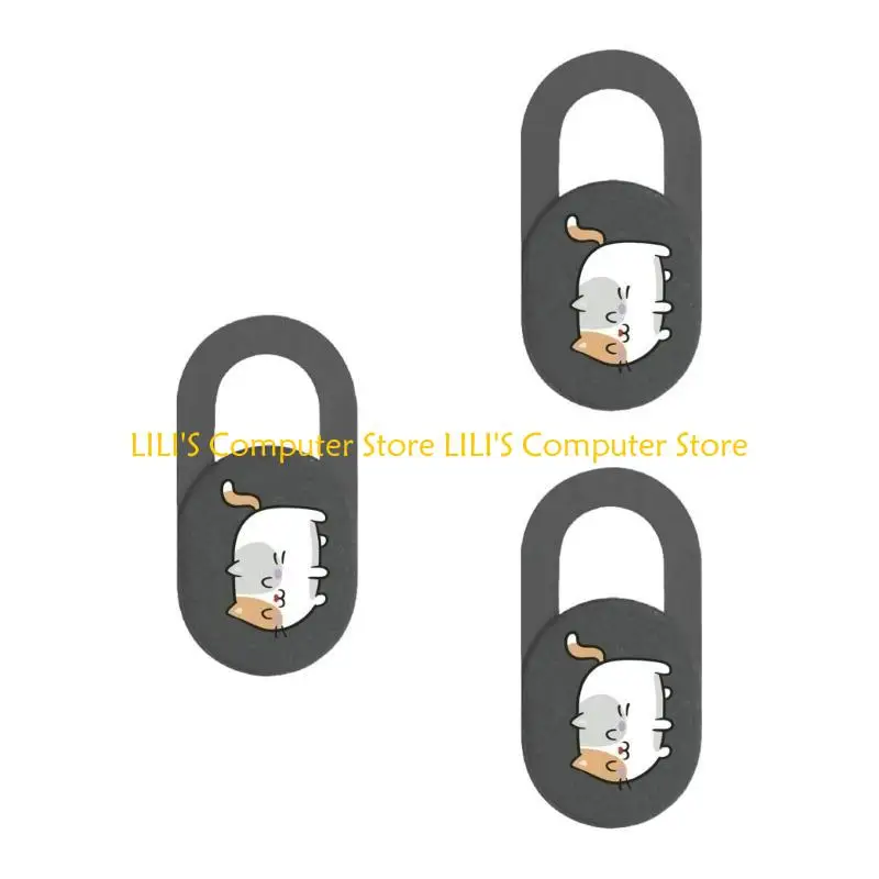 A52B 3PCS Cover Cover Slide Cartoon Catten Cover Commanc