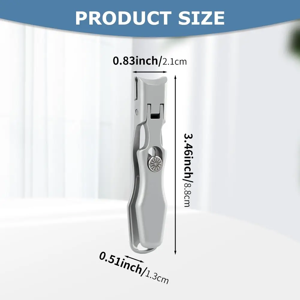 German Nail Clippers,2024 New Ultra Sharp Stainless Steel German Nail Clippers for Men,German Nail Clippers Set with Nail File