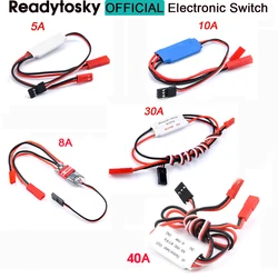 5 / 10PCS  5A 10A 8A 30A 40A  RC TX Controlled Relay Electronic Switch PWM Receiver LED Control Spray RC Switch  Interruptor