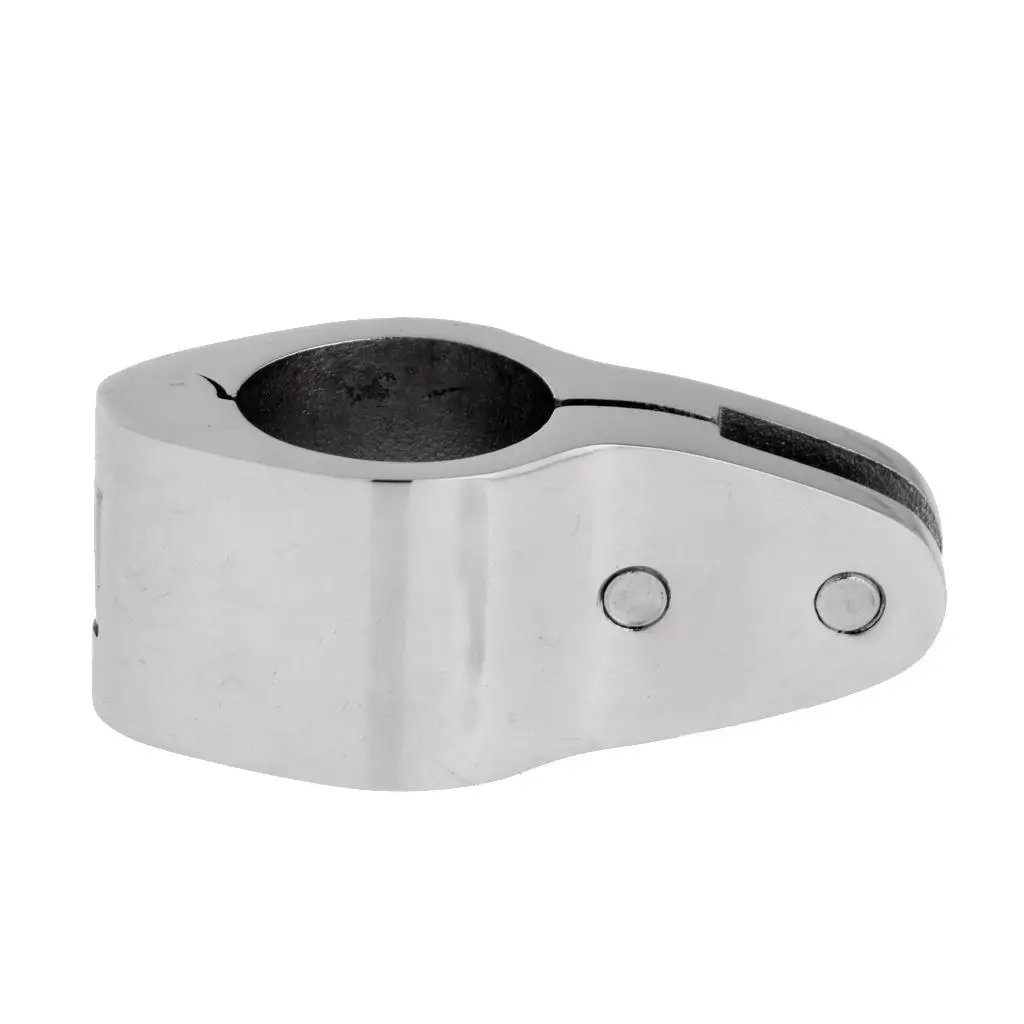 22mm Boat Cover Tube Clamp 316 Stainless Steel Canopy Fitting Strong Marine Hardware for Rail Mount Use