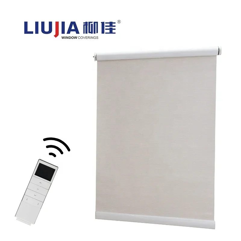 WiFi Remote Control Electric Motorized Window Sun Shades Roller Blinds