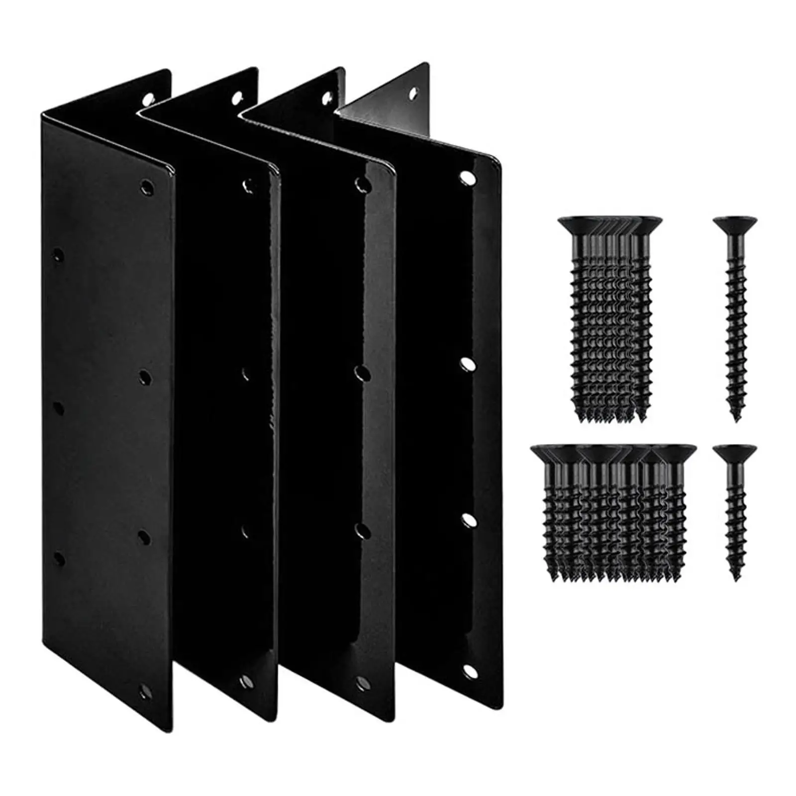 Raised Garden Bed Corner Brackets Metal Connector Easy to Install Hardware Metal