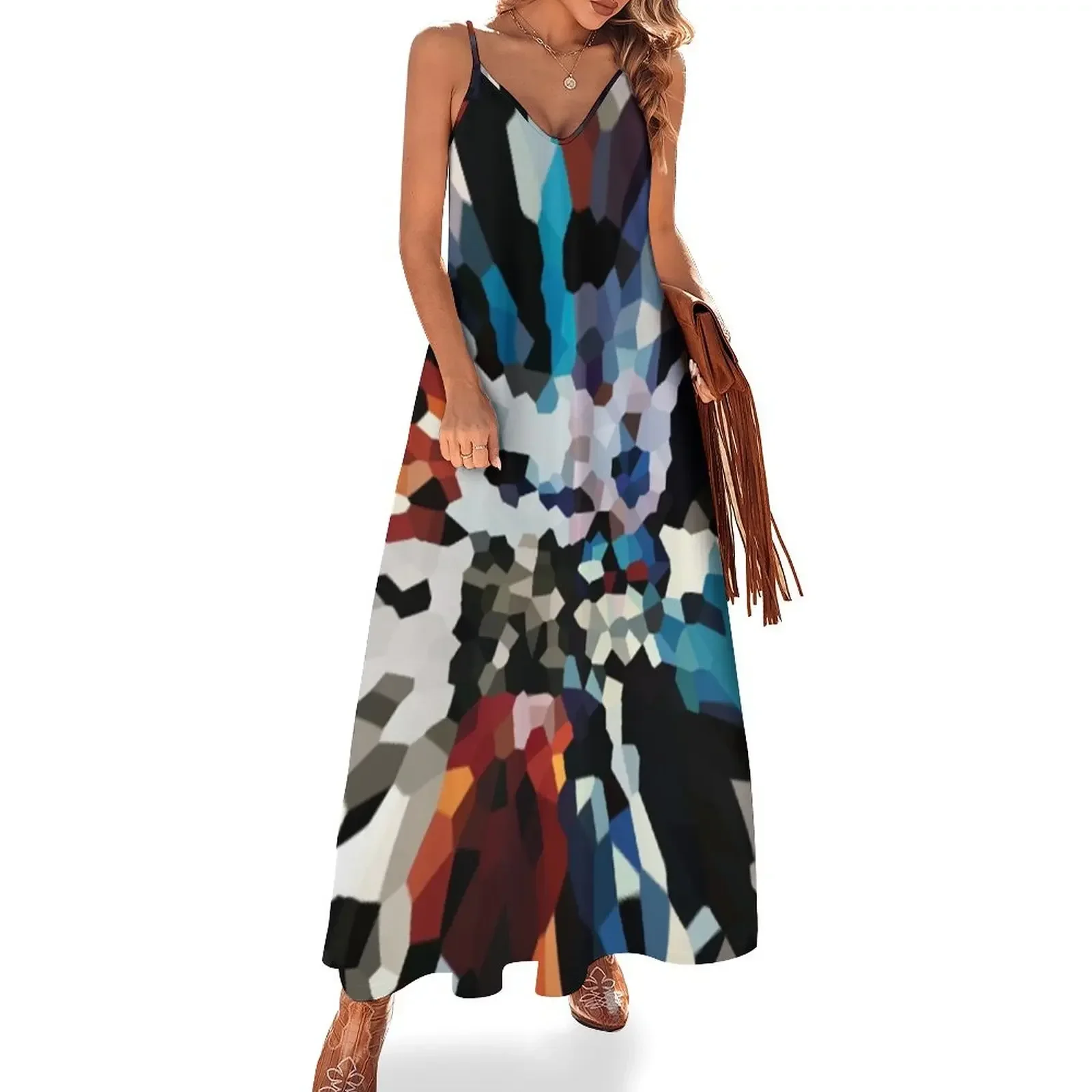 

U2 - Achtung baby - Squares Sleeveless Dress dresses ladies 2025 summer summer dress women 2025 Dress