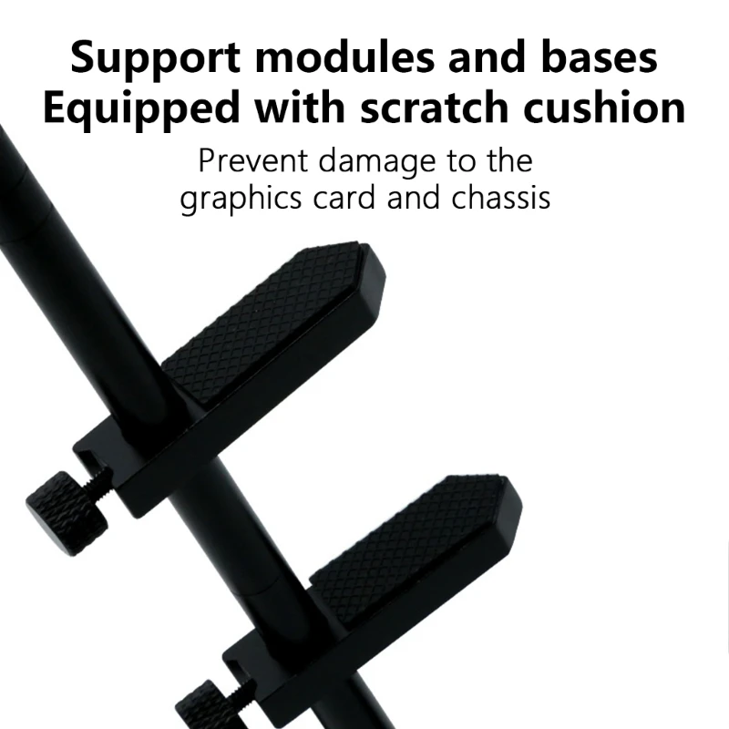 Grafikkartenständer, Aluminium-Grafikkarten-Halterung, verstellbar, verschiebbar