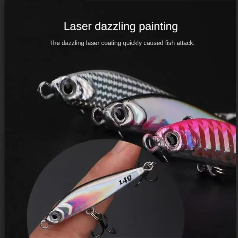 Señuelo de pesca VIB al aire libre 70mm 16g hundimiento Isca Artificial Rattlin vibración VIB cebo duro Crankbait anzuelos triples aparejos de pesca