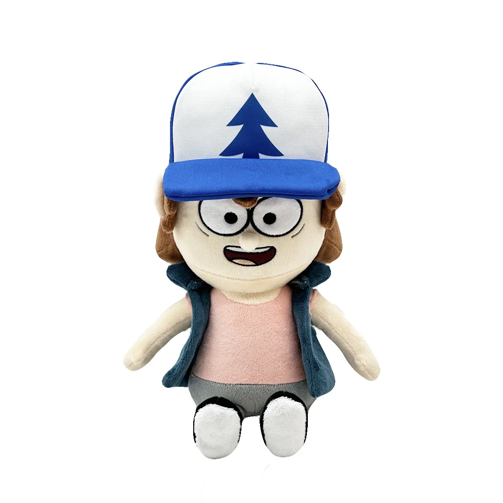 Heiße 25 cm-28 cm Gravity Falls Figur Puppenspielzeug für Kinder und Freunde Geburtstagsgeschenke