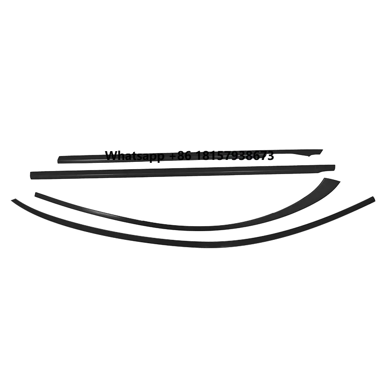 

Cars Accessories Side Door Stainless Steel Chrome Strip Black Window Trim for Mercedes benz S-Class W223 Body Kit 2020-2025