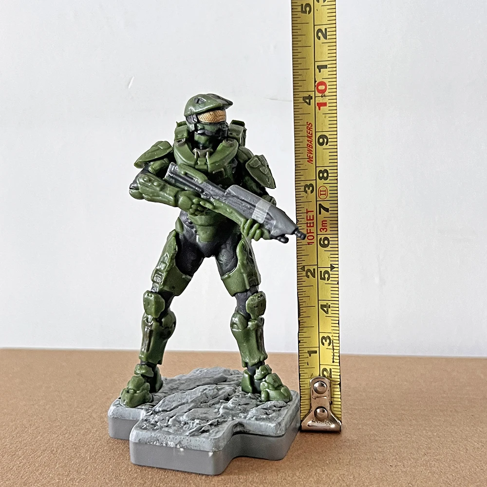 TOTAKU Halo Master Chief Infinate Mjolnir Mark VI Action Figure Model Toys Decocation Christmas Birthday Gifts 10CM