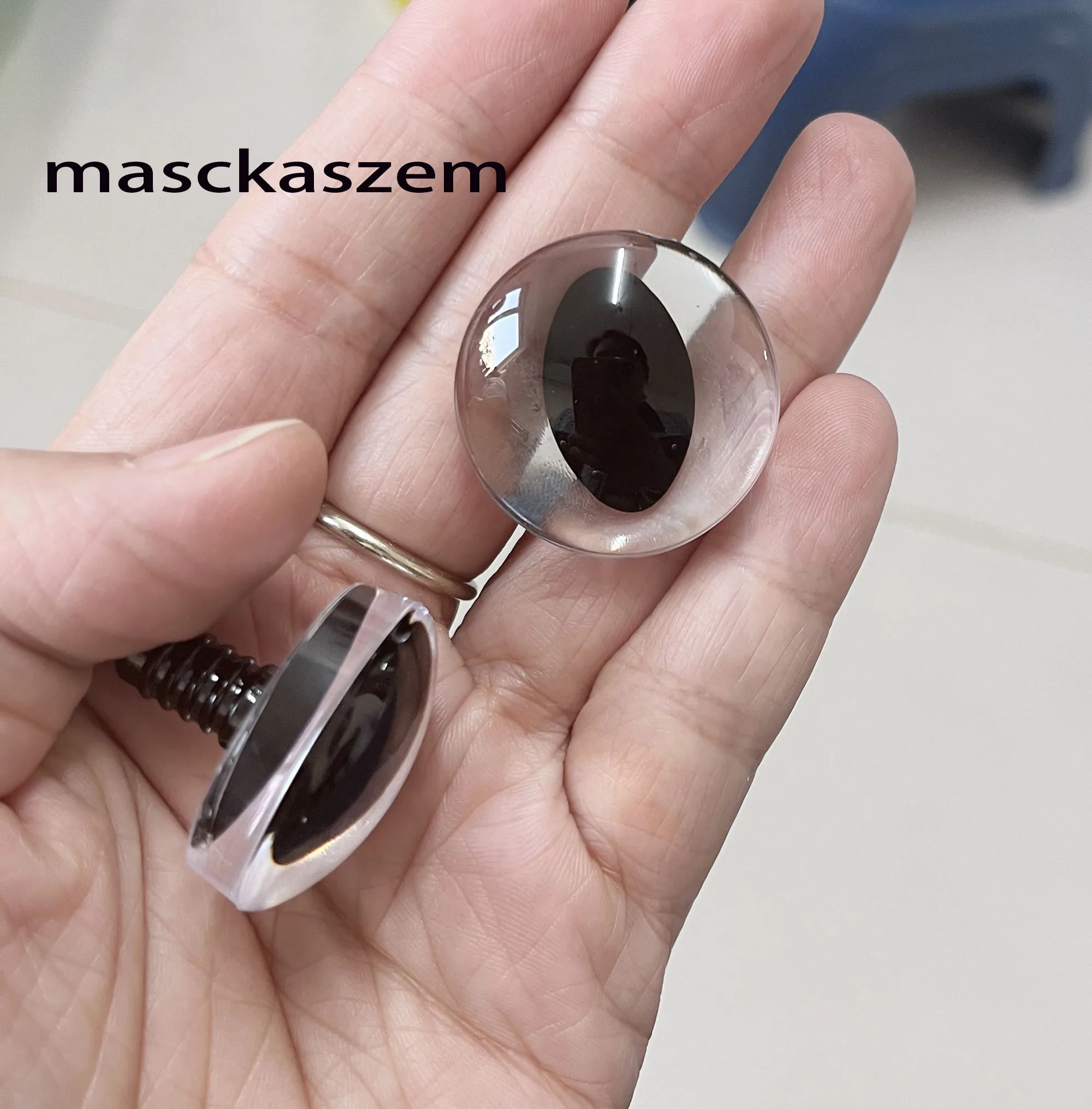 20db Új  masckaszem szemét stílusú 10mm 12MM 14mm  16mm 18mm 20mm 25mm 30mm 3D Cica Érthetően Iskolás Gyermek-  szemét  vel Nehezen Csavaralátét