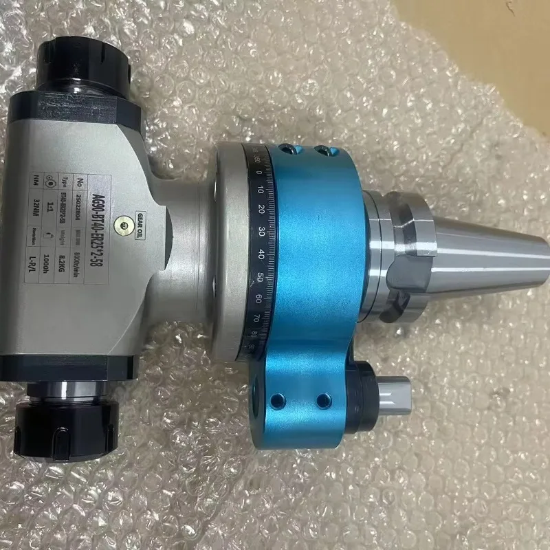 

Обрабатывающий центр с ЧПУ LWEIER BT40 BT50 Угловая головка HSK63A Боковая фрезерная головка CAT Поперечная фрезерная головка