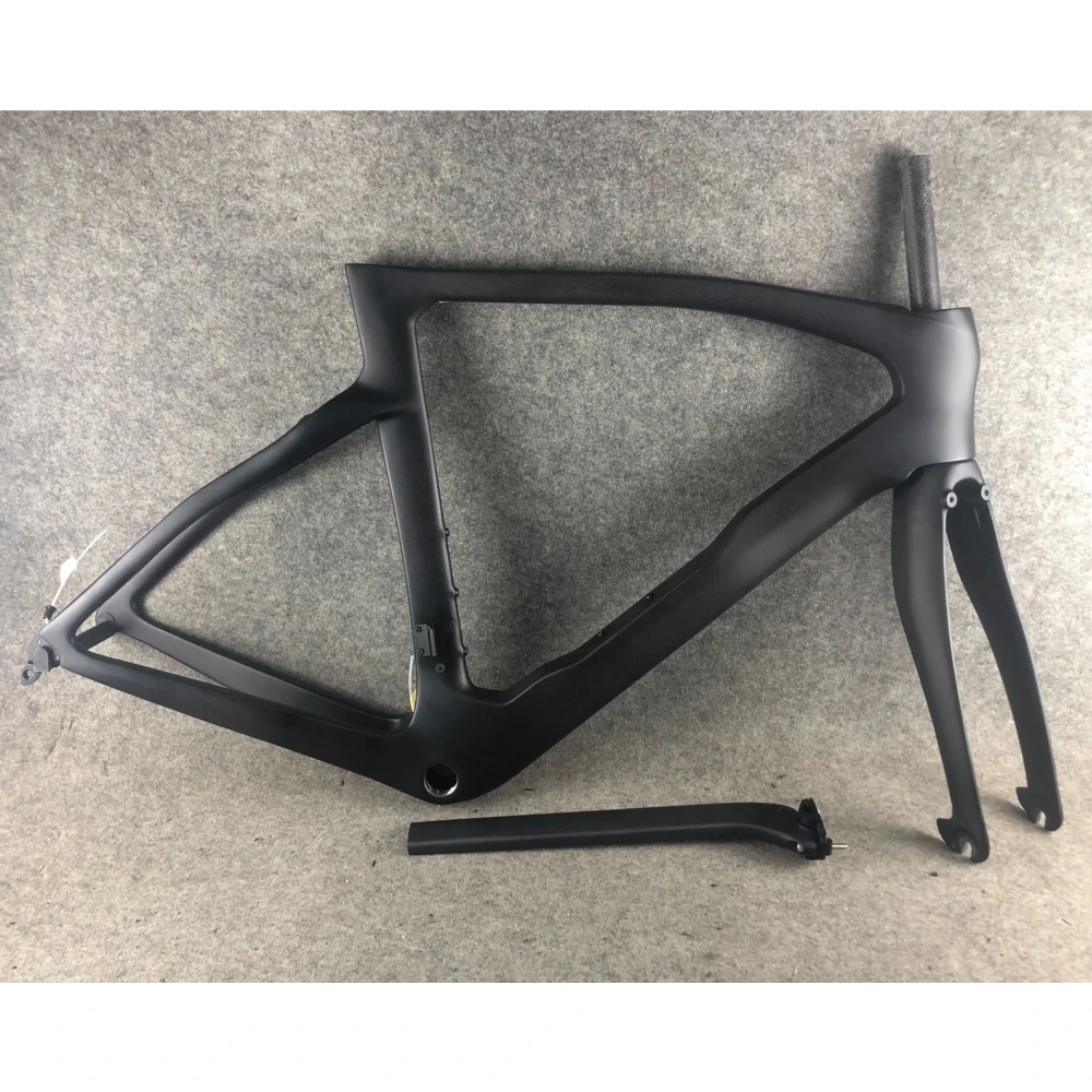 

T1100 F14 Road Carbon Frame Speed Bike Frames BB68 Disc/Rim Brake Racing Bicycle Frameset+Handlebar Custom Logo DPD 100 Colors