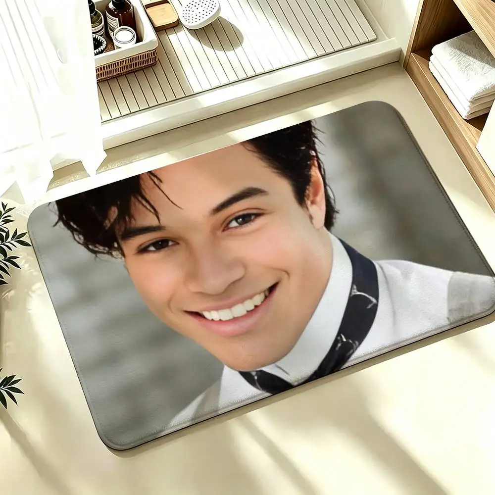 jaafar jackson Shower Room Absorbent Small Floor Mat Soft Comfortable Decorative Foot Mat