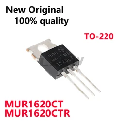 10/PCS New Original MUR1620CT MUR1620CTR TO-220 Fast recovery diode co-positive/co-negative In Stock