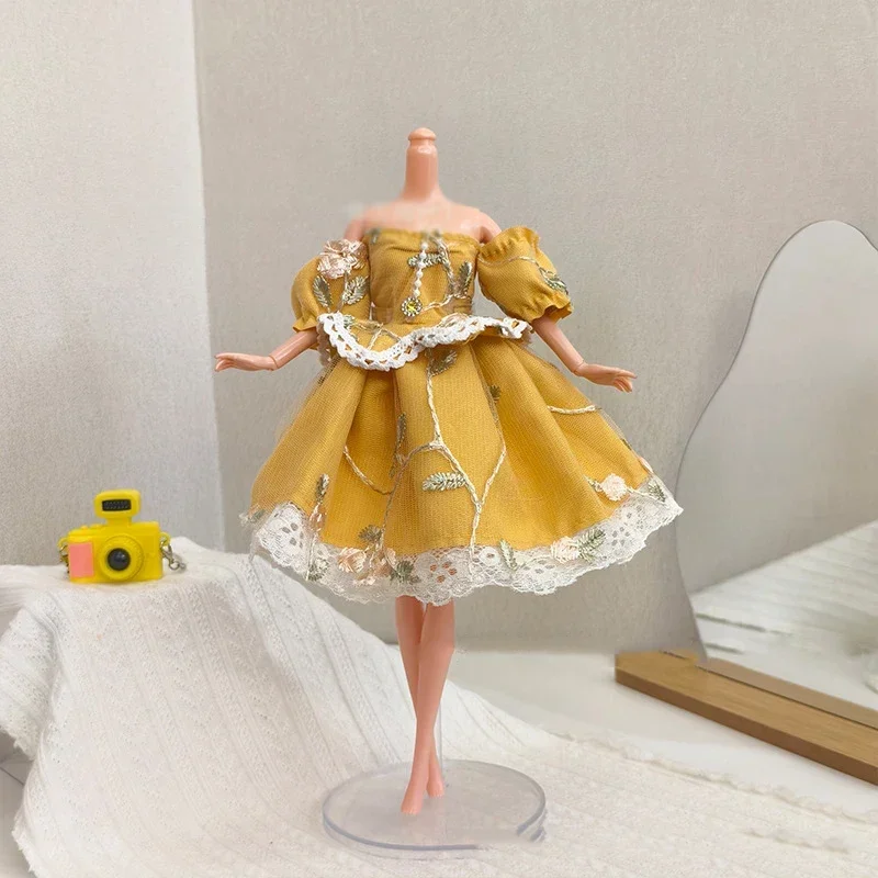 1/6 Scale Doll Clothes & Accessories Custom Designed French Court Dress For BB FR FR2 Dolls Perfect Gift