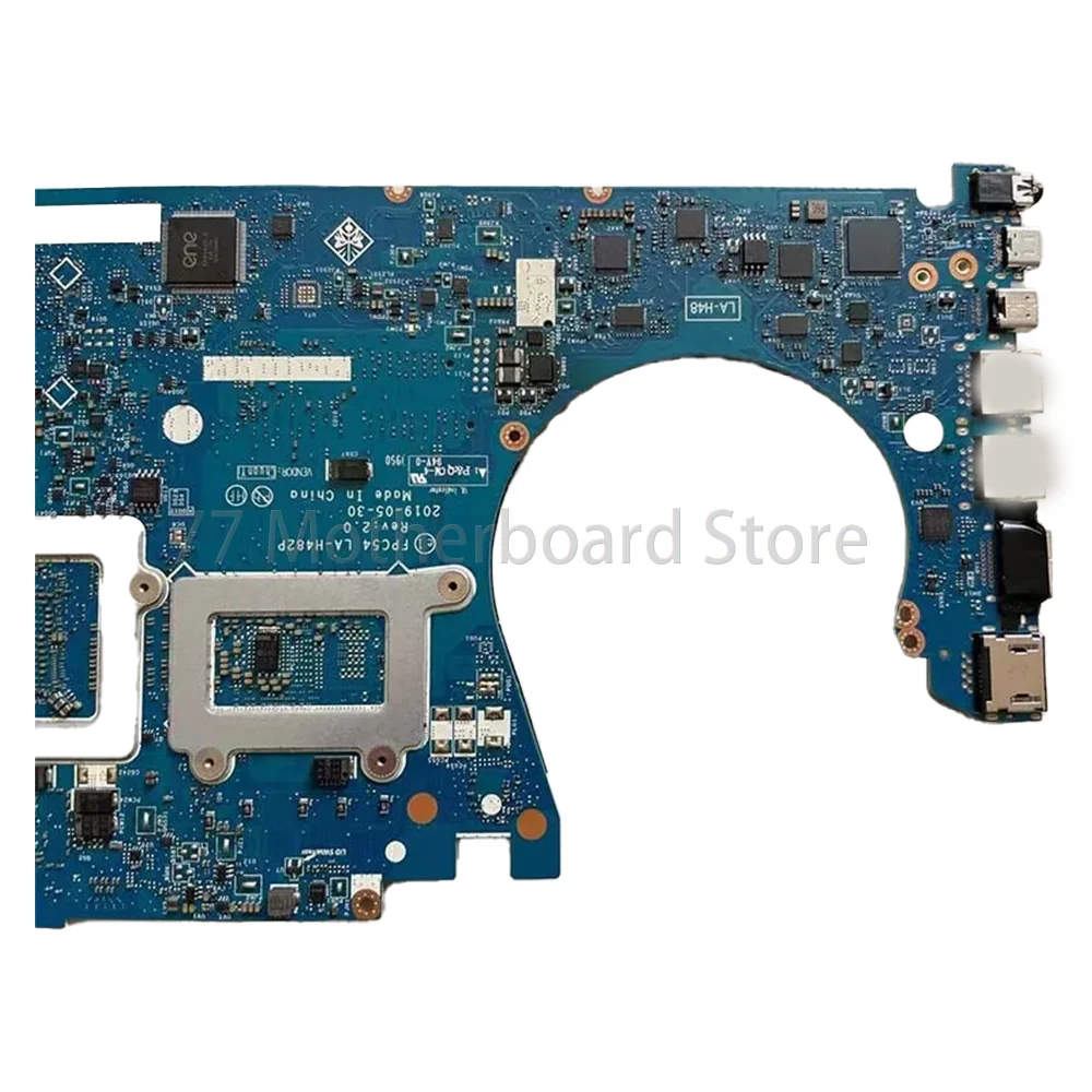 LA-H482P Laptop Motherboard For HP Omen 15-DH With CPU I7-9750H GPU RTX2070 8G GTX1660Ti 6G Motherboard L59767-601 L59764-001