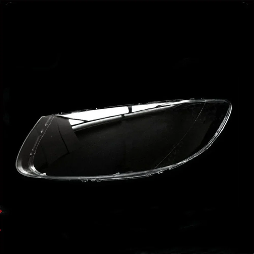 HTTCY     لشركة هيونداي سانتا 2008 ~ 2012 الجبهة سيارة غطاء المصباح عدسة قذيفة غطاء المصباح عاكس الضوء كشافات قناع خفيف