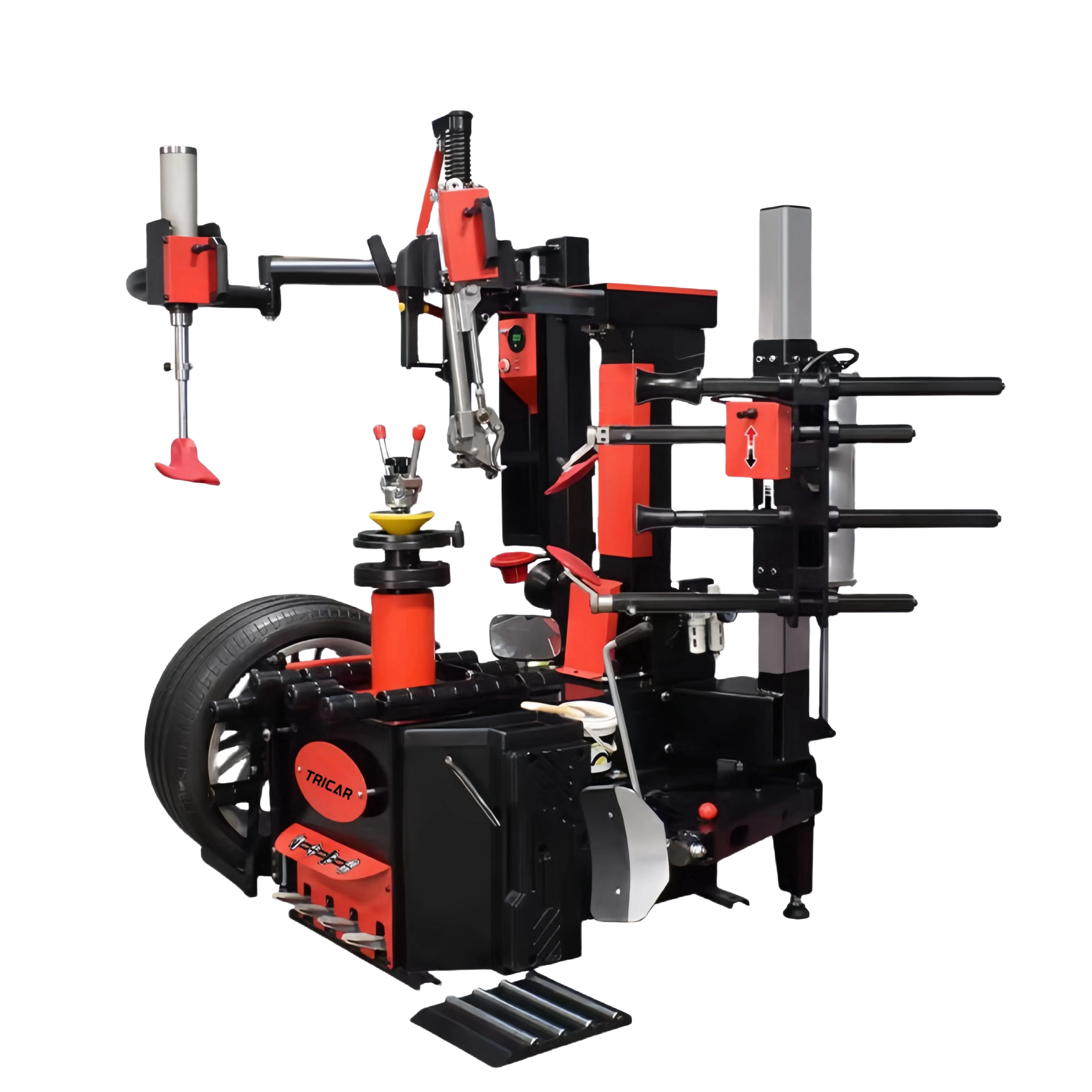 

28-Inch Luxury Auto Non-Touch Tire Changer Machine with Full Auto Lifter Tire Picker No Pry Bar No Disc Swing Arm CE Certified