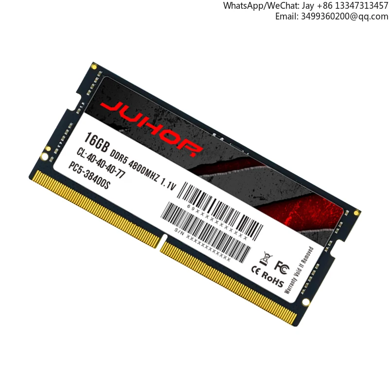

NB DDR5 16GB ECC 4800MHz SODIMM Laptop RAM In Stock
