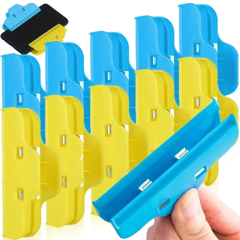 10pcs Universal Fastening Clamp Adjustable Stand Plastic Clip Fixture Phone Repair Tool For Phone Laptop IPad Screen Fixing Clip