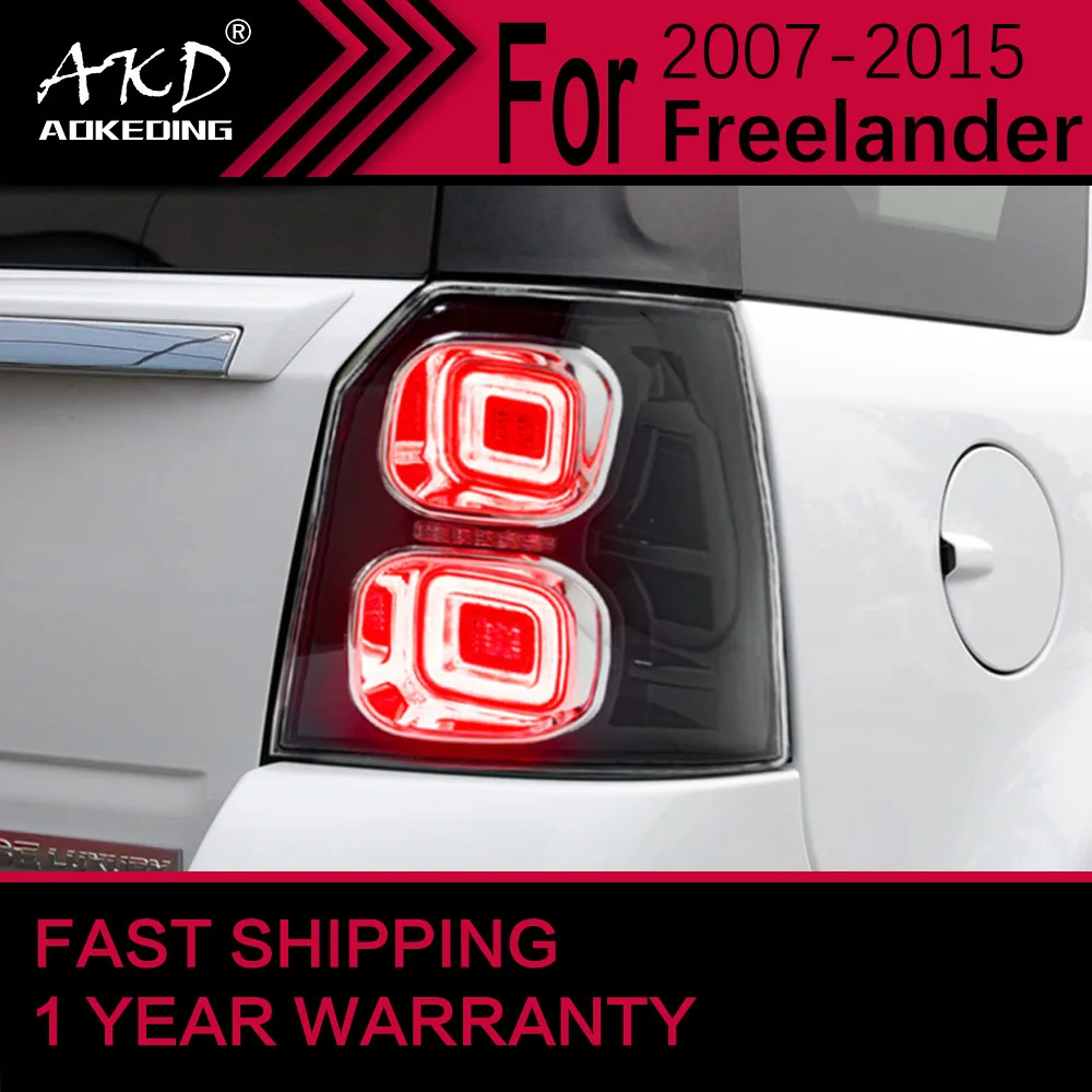 たらな Car Lights for Freelander 2 LED Tail Light 2007-2015 L359 Rear