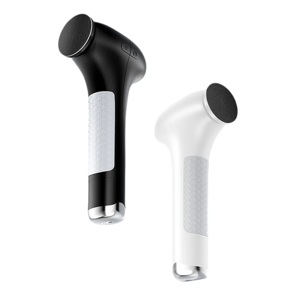 مزيل مسامير القدم الكهربائية سرعة قابلة للتعديل 115 °   آلة العناية بالقدم ذات عزم دوران عالي 8N.cm بتصميم بزاوية مع ورق صنفرة قابل للاستبدال