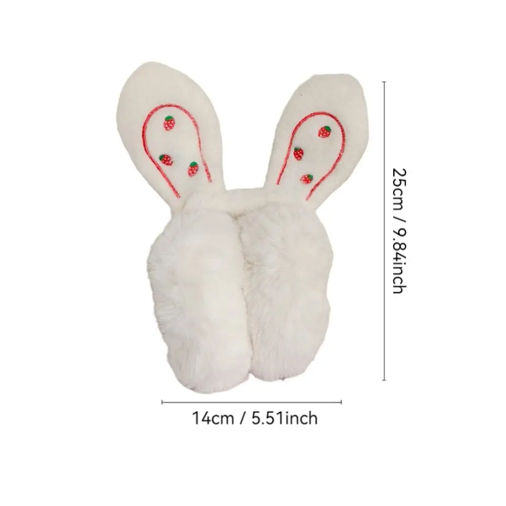 New Plush Winter Warm Earmuffs Foldable Comfortable Ear Warmer Kawaii Cold Protection Earflap Winter