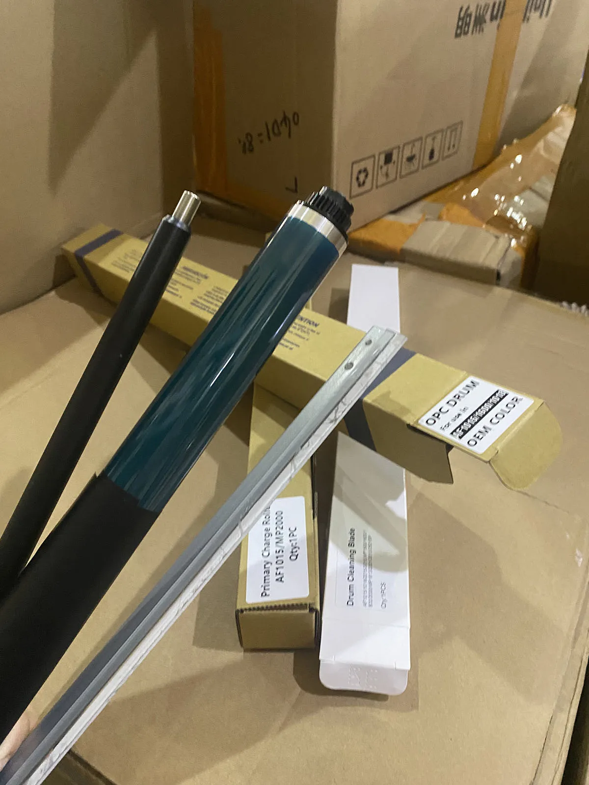 

Drum Rebuild Kit for Ricoh MP2014 MP2014D MP2014AD Cleaning Blade+OPC Drum+Charge Roller