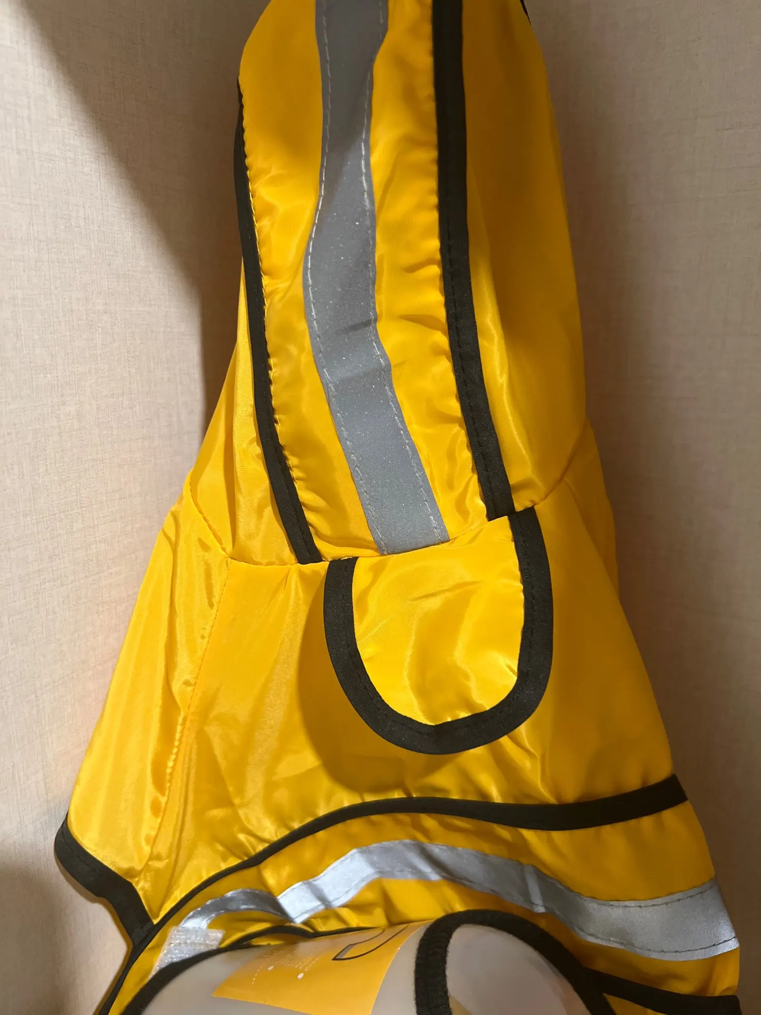 Customer review photo for Waterproof Dog Raincoat — Adjustable, Windproof & Hooded