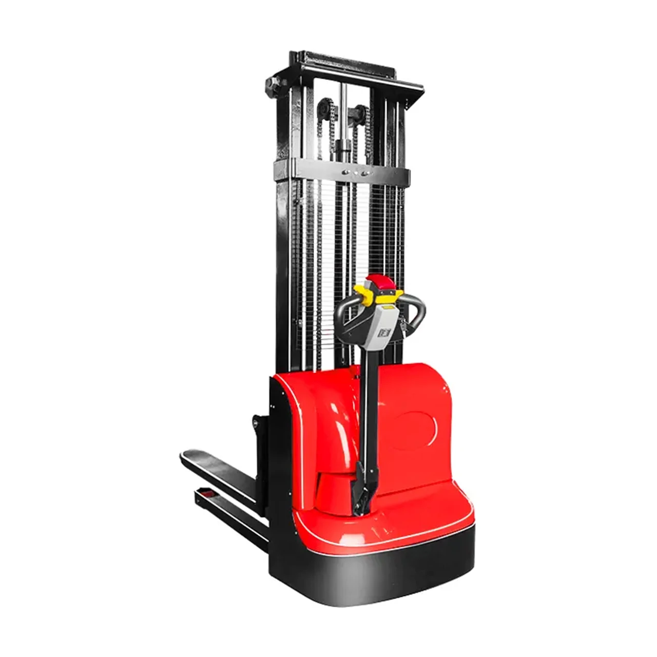 Worldwide Shipping Electric Pallet Stacker 1.5 Ton 2000 Kg Lifting Height Is Customizable Stacker Supermarket Electric Stacker