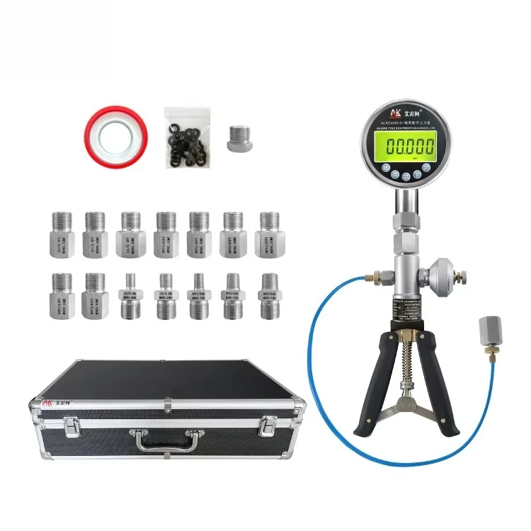 

Калибратор прибора для измерения давления корабля. Ручной испытательный зажим. Калибровка насоса. Точность 0,1% ф.с.