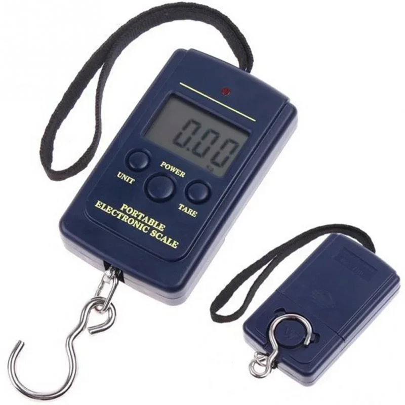 Multifunctional Mini 40kg/10g Electronic Hanging Fishing Luggage Portable Digital Handy Pocket Weight Hook Scale