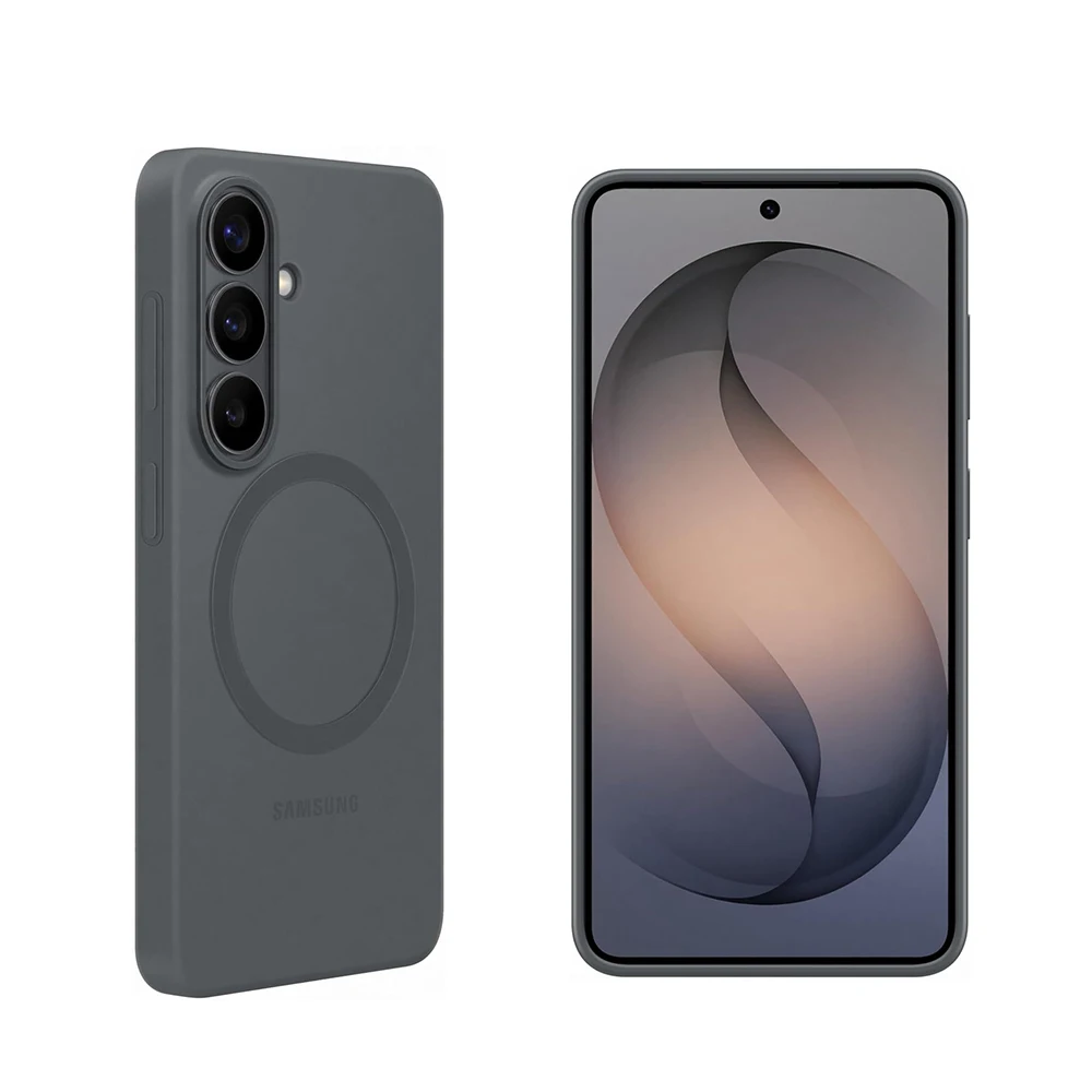Oryginalne silikonowe etui magnetyczne Samsung do telefonu Galaxy S26 z magnetyczną osłoną ochronną. — zdjęcie produktu 3