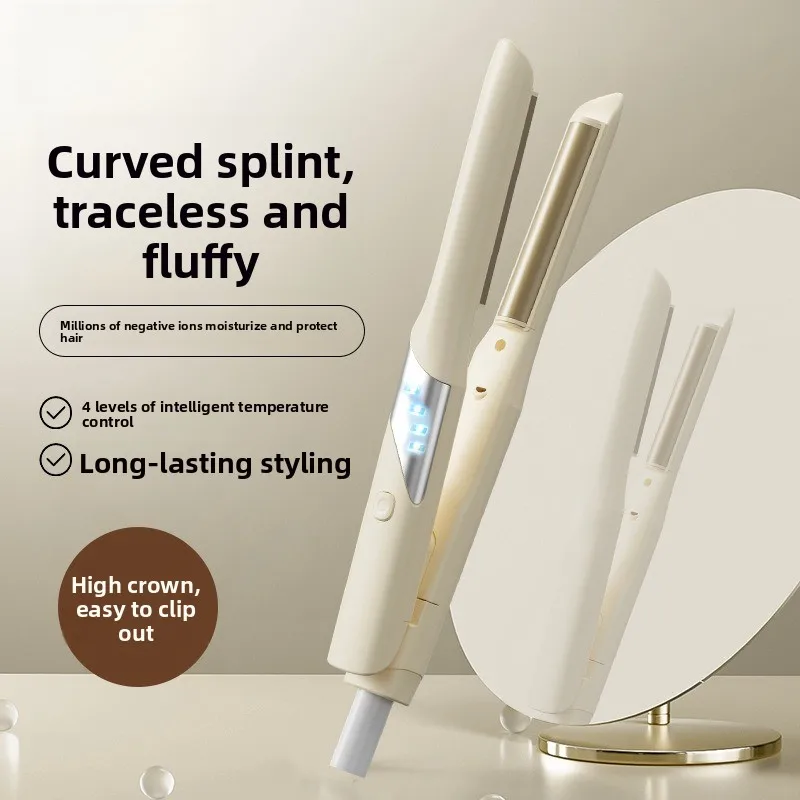 

Curved Hair Crimper Mini Fluffy Clip, Root Volumizer for Bangs Short Hair