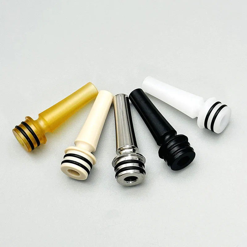 DIY 510 lange druppeltip PEI POM PEEK roestvrijstalen polijstmondstuk voor Diplomat RTA Tank Verstuiver Vape Accessoire