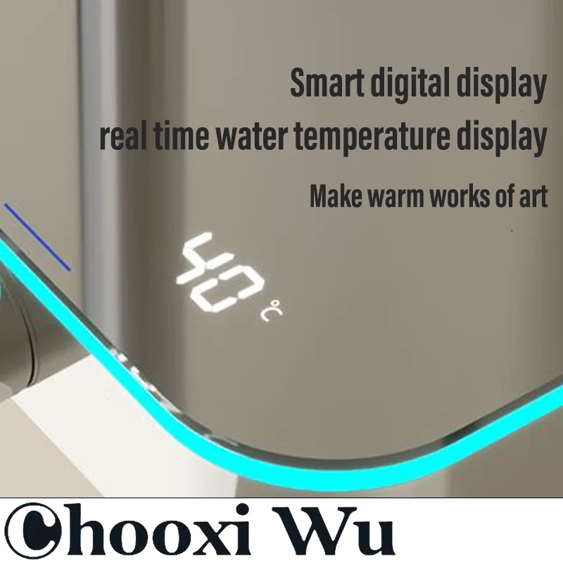 CHOOXIWU - Create home decoration for you, simple shower set, digital shower set, hot and cold shower set, bathroom decoration