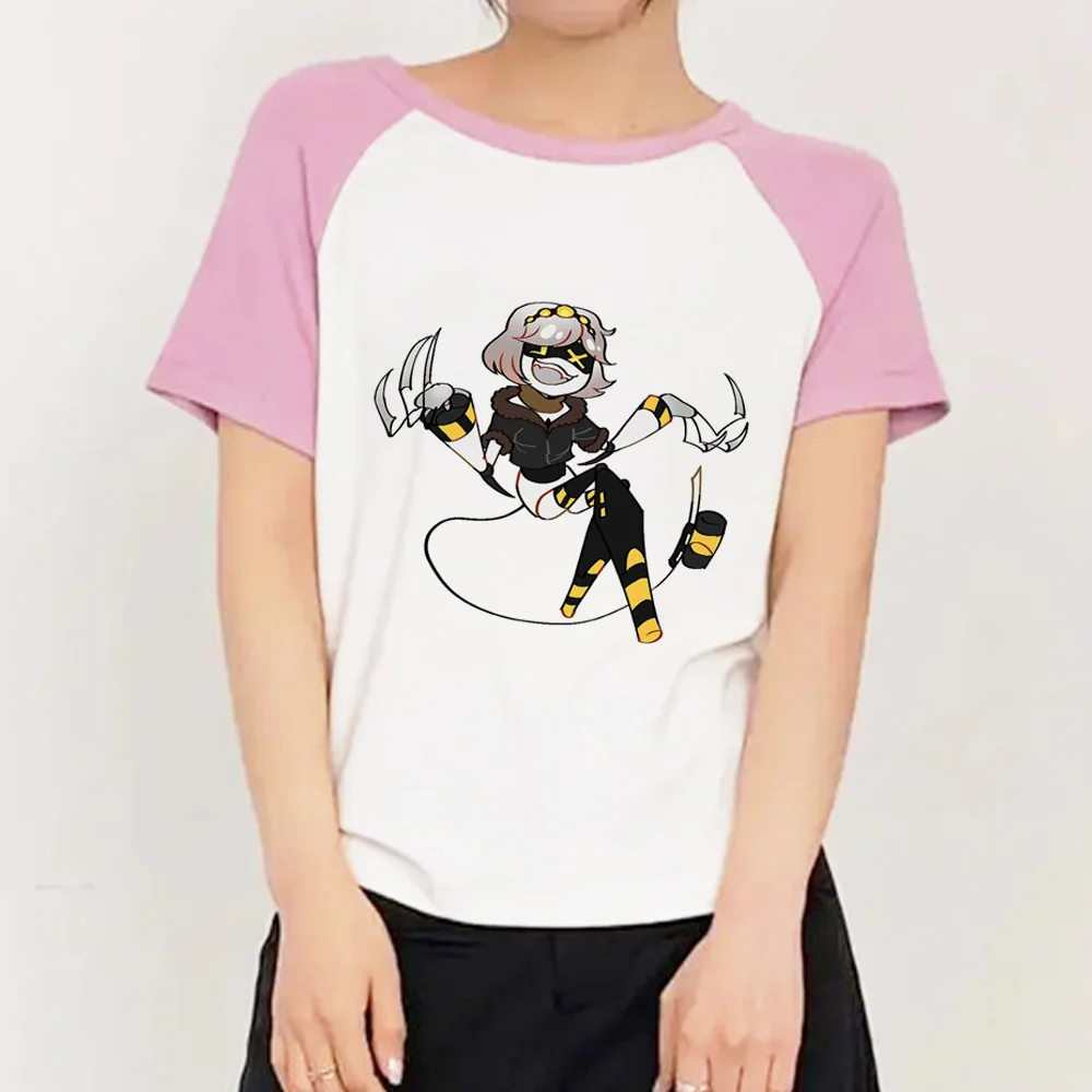 Camiseta de Murder Drones estética femenina Y2k cómoda moda gótica colorida top camisetas Pastel 80s anime kawaii cómoda 2000s