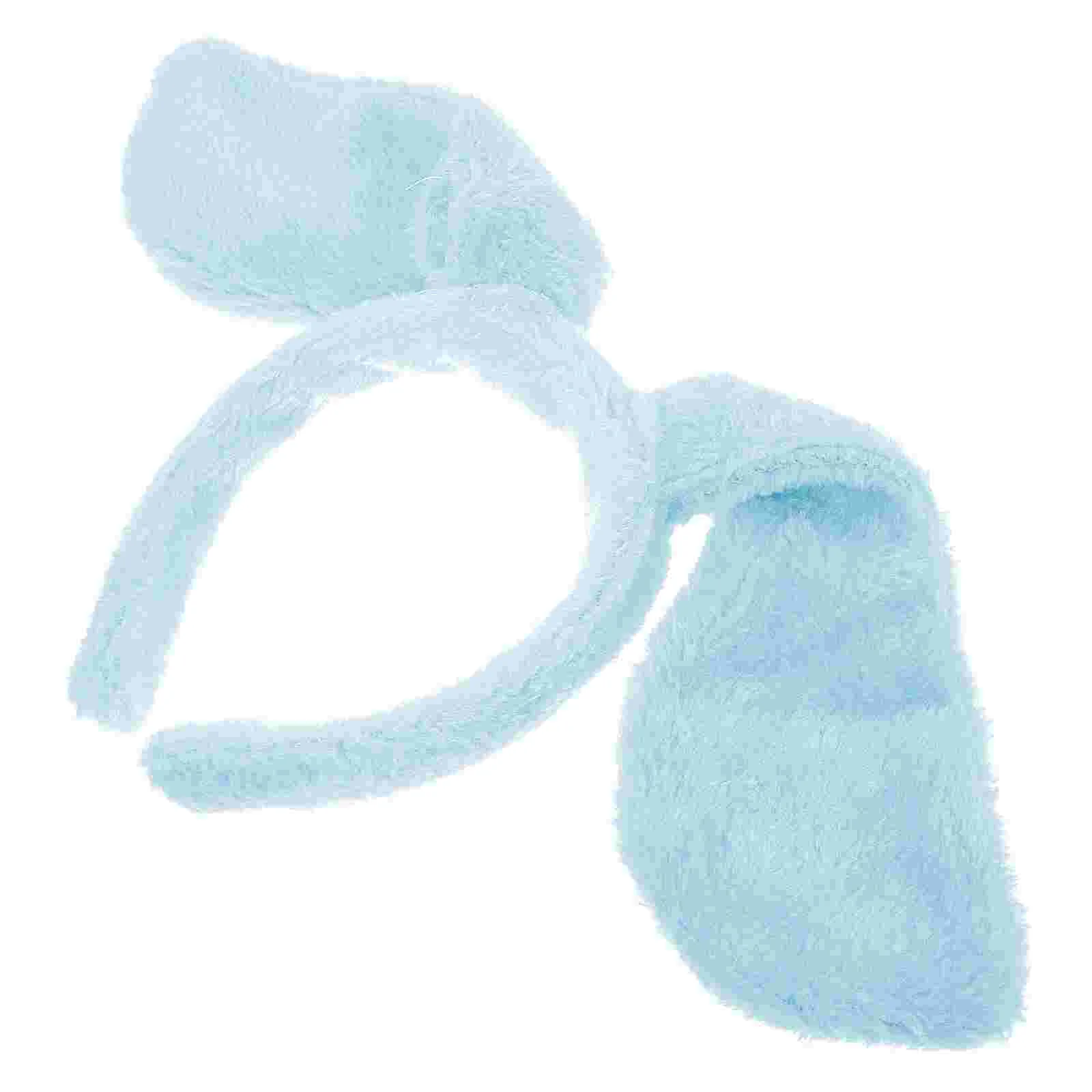 

Leopard Dog Ear Headband Baby Hair Clips Party Plush Mermaid Cloth Delicate Hoop Claw