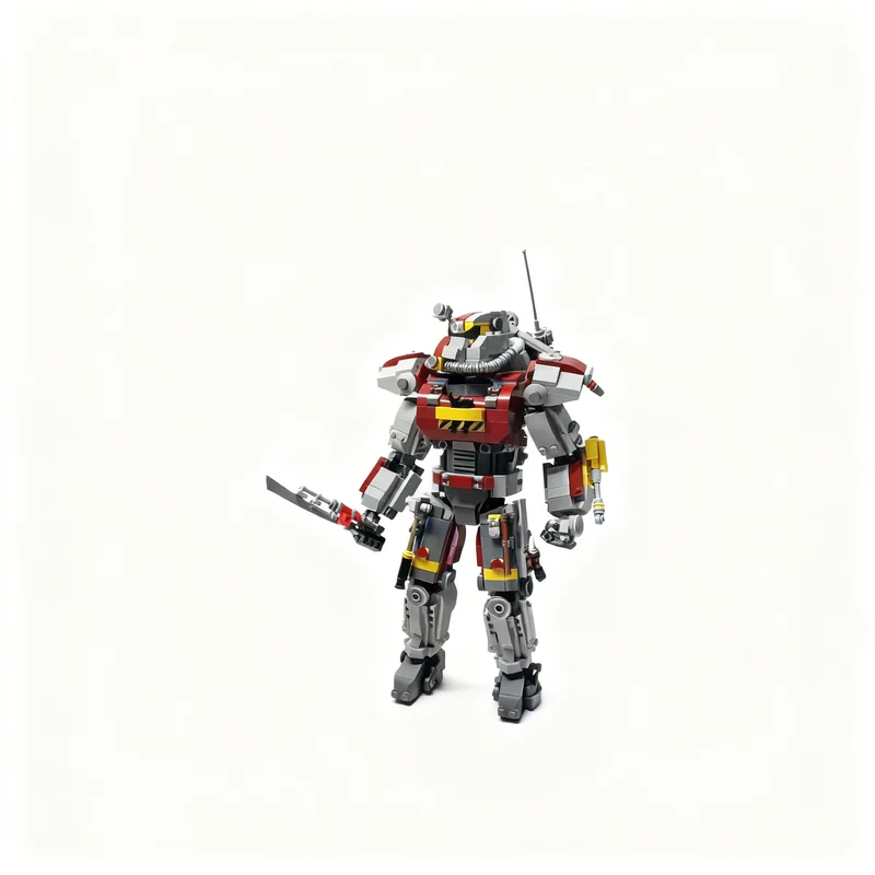 159pcs MOC Power Armor Backpack Weapons Model Building Toys Festival Gifts Blocks Construction DIY Education Creative Idea