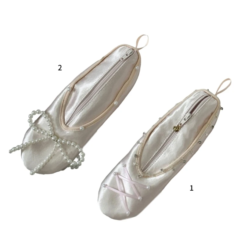 

LX9D Romance Star Decorated Ballet Flat Cosmetic Organizers Perfect Gift For Dancers