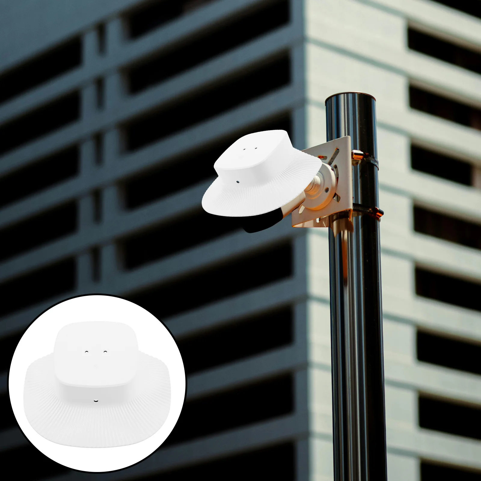 

1Set Outdoor Camera Protective Cover Waterproof Dustproof Security Camera Shield Universal Dome Shape for Longterm Use in