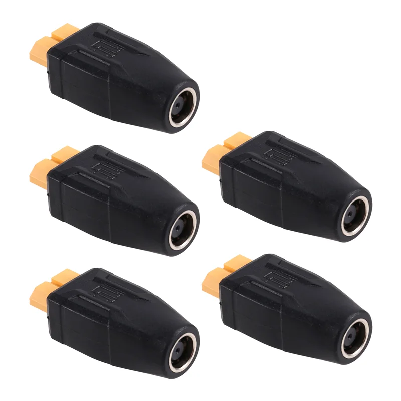 

XT60 Female To DC 7.4 V X 0.6 Mm Female XT60 To DC7406 Adapter Wireless Connectors For Power Station Solar Generator FPV