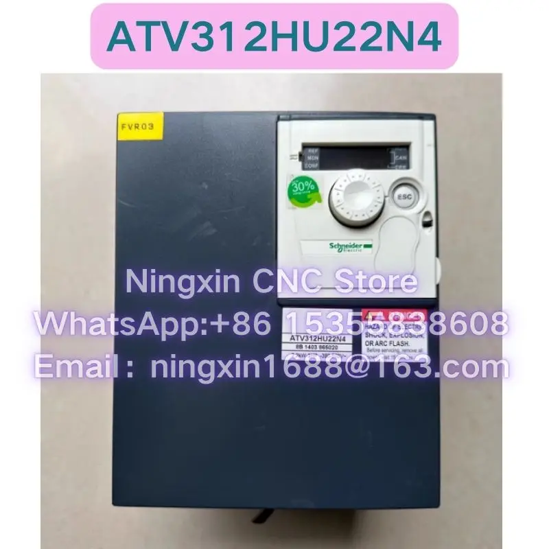 Second-hand ATV312HU22N4 frequency converter Functional test OK Fast delivery