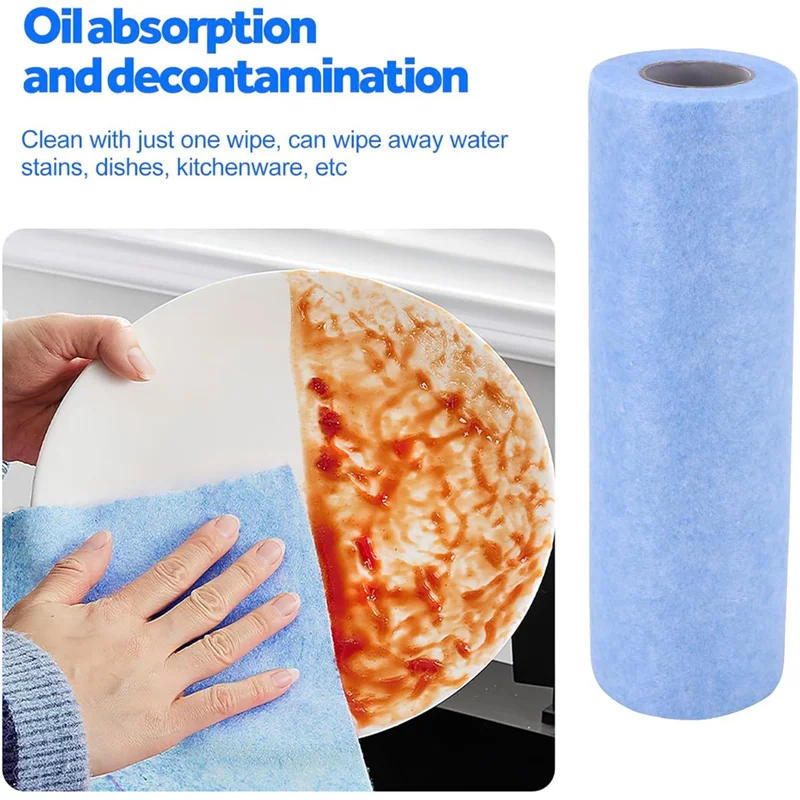 ABLE-Kitchen Cleaning Cloth Washable & Reusable 25 X 200 Cmlint-Free High Water Anddirt Absorption Forkitchen Bathroom