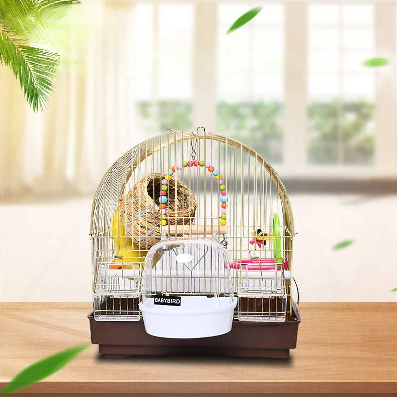 

Luxury Small Parrot Bird Cages Carrier Canary Southe Park Outdoors Bird Cages Pet Breeding Jaula Pajaro Pet Products WZ50BC