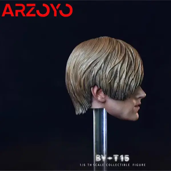 BY-ART BY-T15 Model głowy oficera policyjnego w skali 1/6, pasuje do figurek akcji 12-calowych, lalki, zabawki