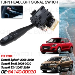 For Suzuki Splash Opel Agila 2008-2020 Suzuki Swift 2005-2020 Suzuki SX4 2007-2020 Car Turn Signal Headlight Switch 84140-0D020