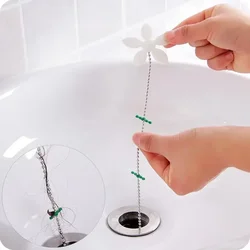 Practical Flower Shape Sink Strainer Hair Catcher for Shower Drain Kitchen Sink Pipe Cleaning Hook Bath Basin Plug Hole Strainer