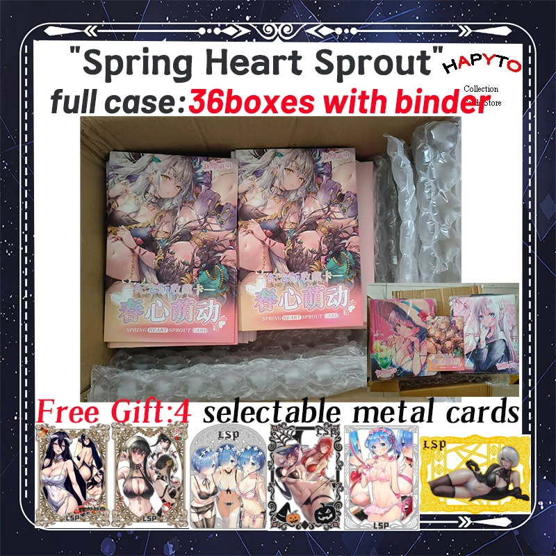 SPRING HEART SPROUT CARD A5 Size Goddess Story Beautiful And Elegant Project Swimsuit Bikini Feast Doujin Toys And Hobby Gift